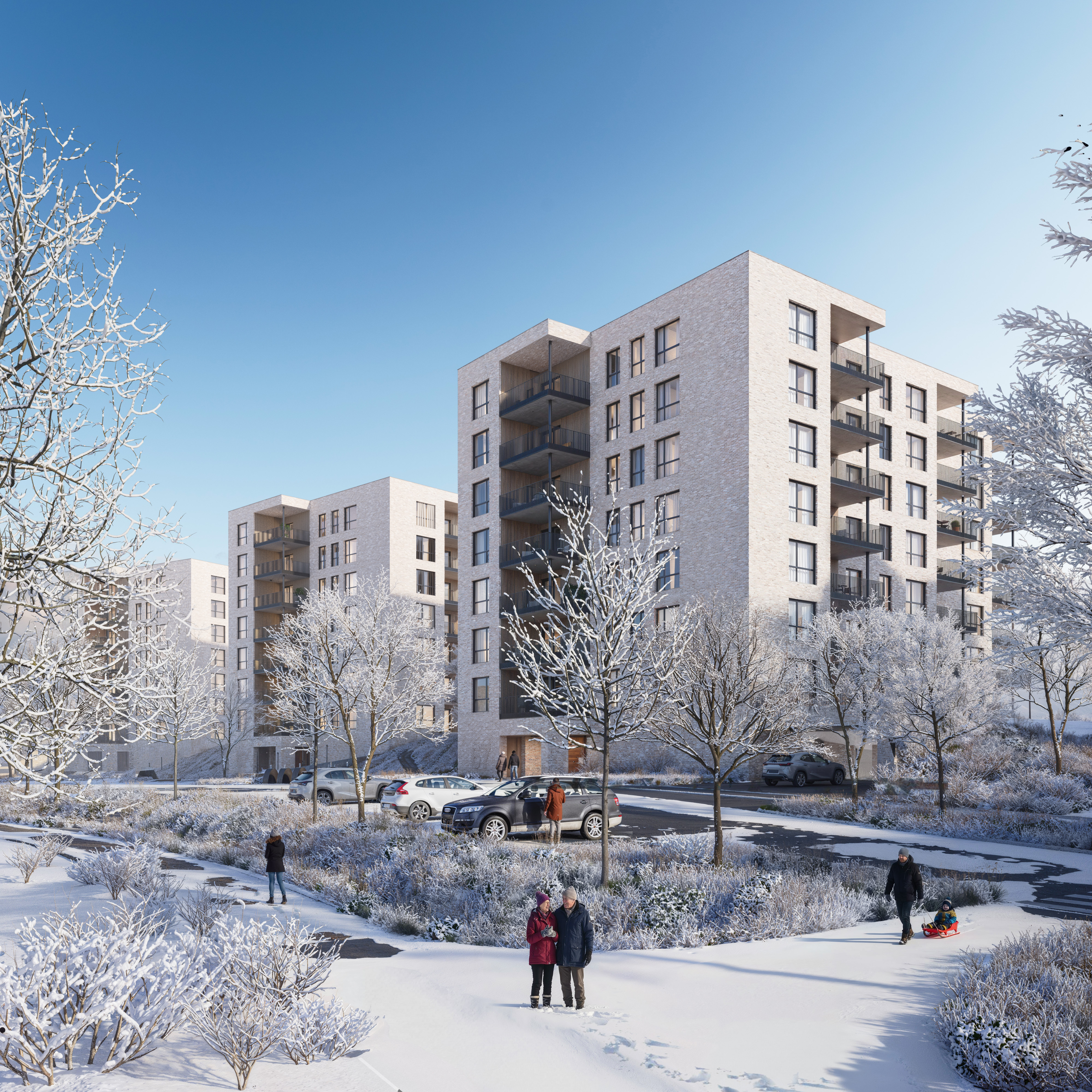 Exterior, winter